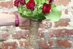 Bouquet de mariée longues tiges